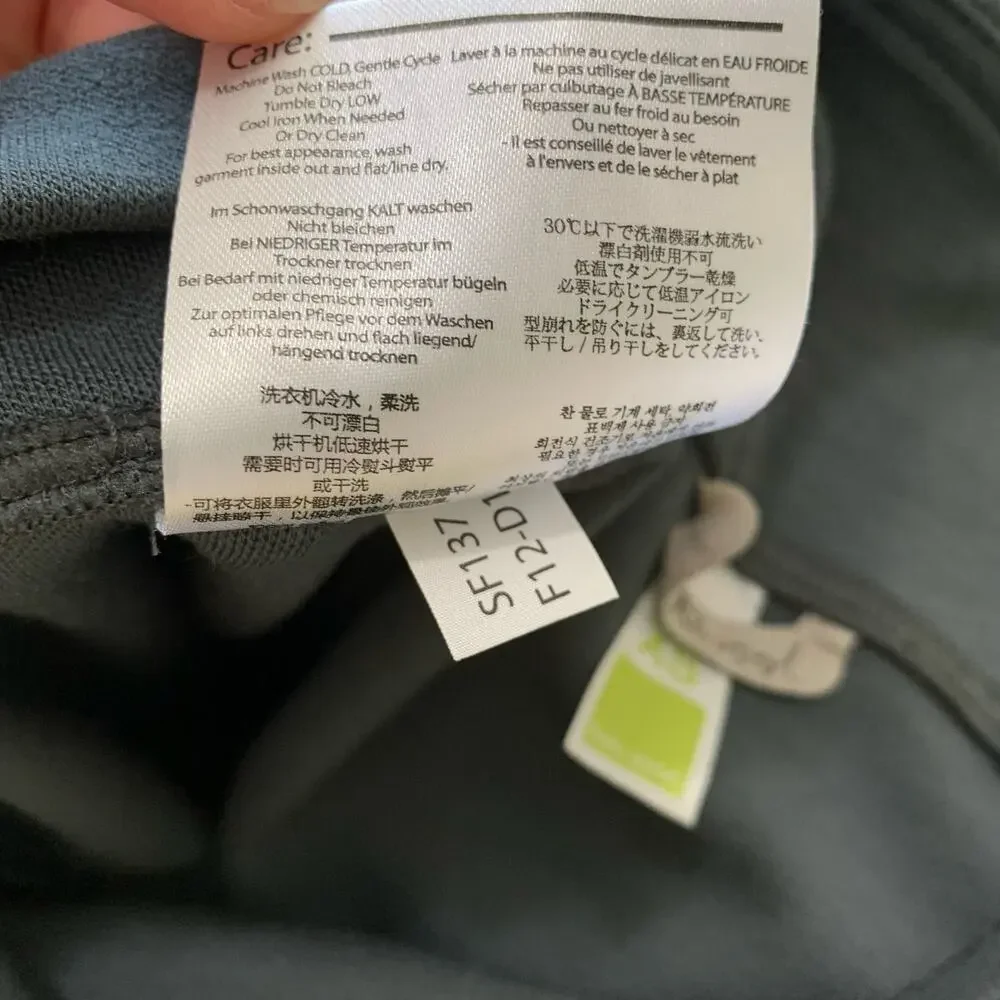 Smartwool Gray Merino Wool Blend Side Slit Pencil Skirt XS - Picture 9 of 9